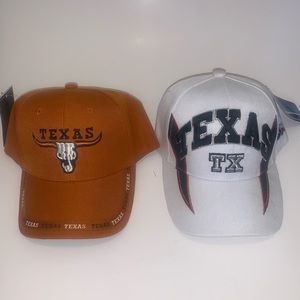 Two New Texas hat / cap